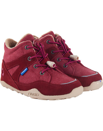 Finkid Winter-Barfußschuhe NILKKA - Cranberry