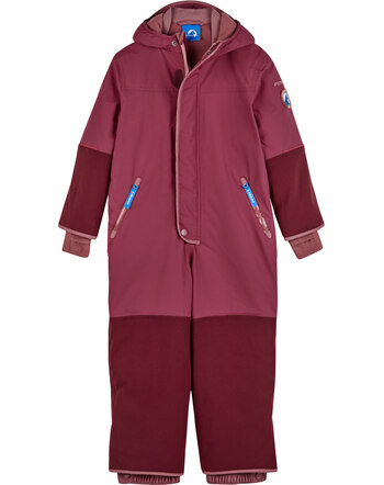 Finkid Winter-Overall mit Verstärkung HUSKY HAALARI extra warm ❄ - Berry/Cedar