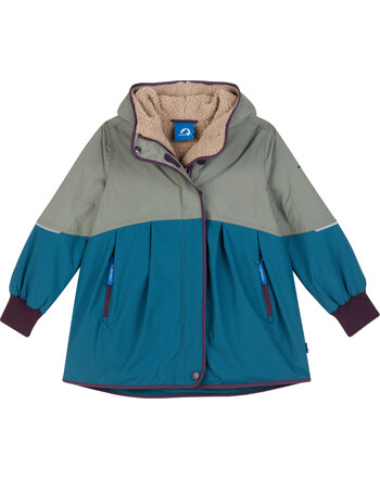 Finkid Winterjacke AINA MUKKA  für Mädchen - Vetiver/Plum