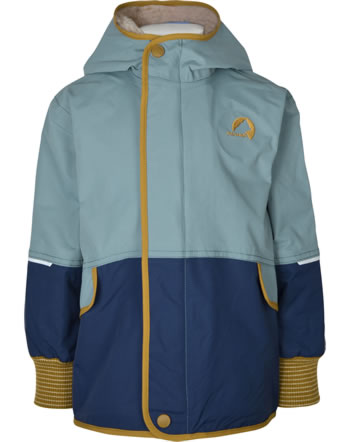 Finkid Winter jacket MOSKA MUKKA smoke blue/cinnamon1142020-152416