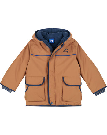 Finkid Winterparka mit Schneefang TALVI SPORT - Almond/Denim