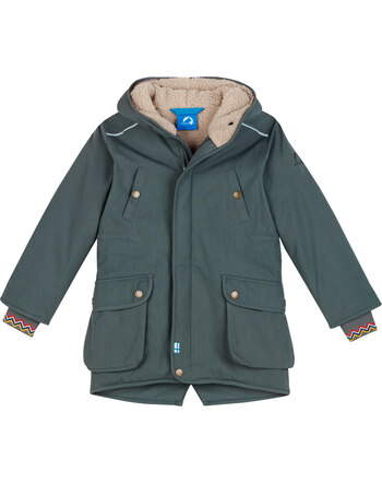 Finkid Winterparka TUULIKKI extra warm ❄️ - Dark Sage