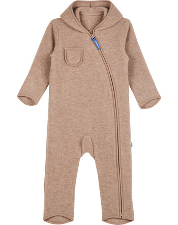 Finkid Wollfleece-Overall PUKU WOOL - Camel