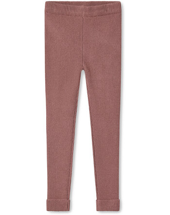Fliink Strick-Leggings 'Benna' aus 50% Viskose - Ash Rose