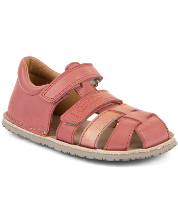 Froddo Barfuß-Sandale 'Barefoot Flexy F' aus Leder - Coral