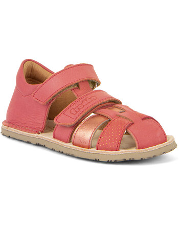 Froddo Barfoot-Sandals BAREFOOT FLEXY F made of leather - Coral