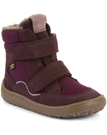 Froddo Barfuß-Winterstiefel 'Barefoot Tex Winter' mit Wollfutter - Bordeaux