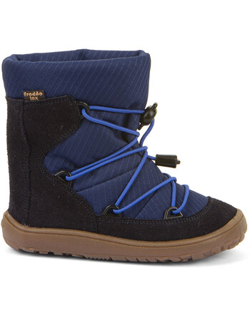 Froddo Barfuß-Winterstiefel 'Tex Track' mit Wollfutter - Darkblue 