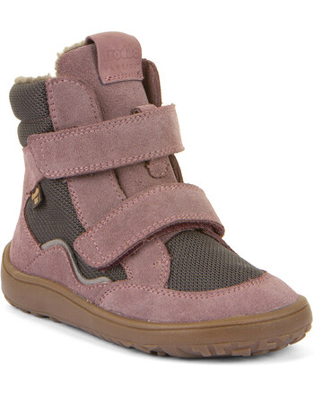 Froddo Barfuß-Winterstiefel 'Barefoot Tex Winter' mit Wollfutter - Dark Pink