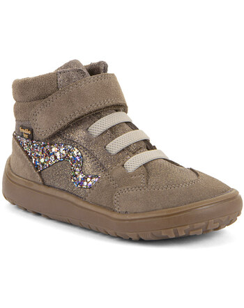 Froddo Übergangssneaker/-Schuh 'Barefoot TEX Go' mit TEX-Membran & Klettverschluss - Bronze 