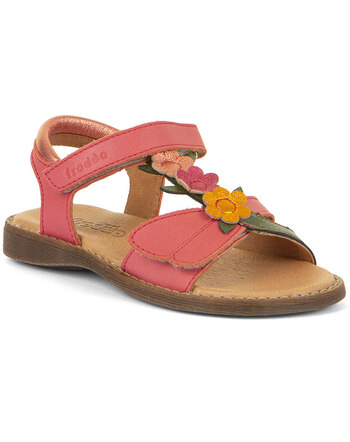 Froddo Kids-Sandals LORE LOLA made of leather - Coral