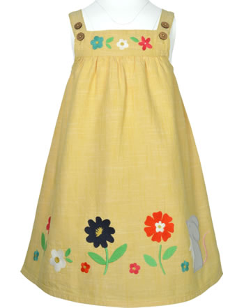 Frugi Dress HOLLIE bumblebee chambray flowers DRS212BCW GOTS