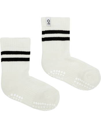 GoBabyGo Non-slip sports socks made from organic cotton black