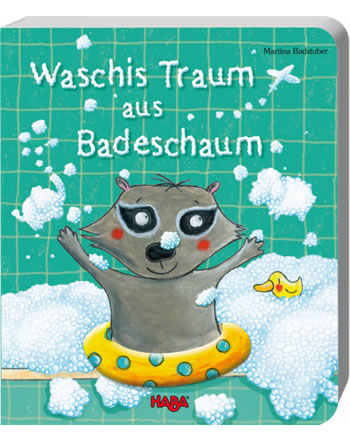 HABA Papp-Bilderbuch Waschis Traum aus Badeschaum