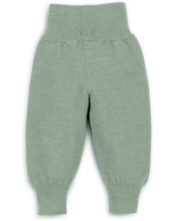 Halfen Strickerei Baby-Strickhose aus Merinowolle- Sage