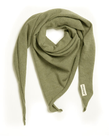 Halfen Strickerei Dreieckstuch für Kinder und Damen aus Merinowolle - Forrest