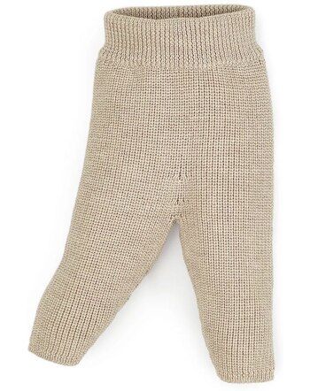 Halfen Strickerei Grobstrick-Leggings aus Merinowolle - Natur ❤🌿
