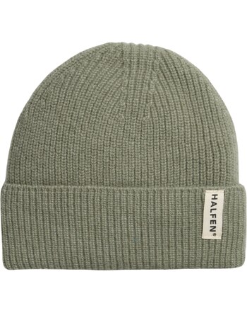 Halfen Strickerei Kids-Mütze aus Cashmere und Merinowolle - Sage