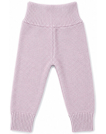 Halfen Strickerei Strick-Bundhose aus Merinowolle und Cashmere - Altrose 💗🌿