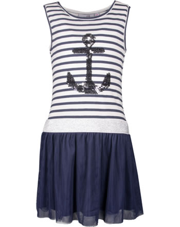 Happy Girls Summer dress short sleeve ANCHOR navy