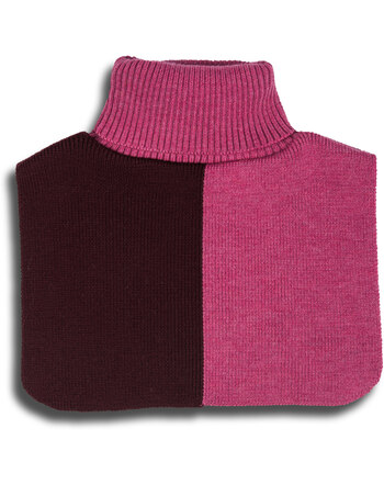 Happy Mess Halswärmer aus 100% Merinowolle - Cherry Berry