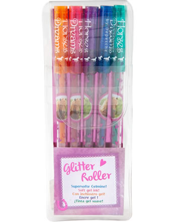 Horses Dreams Glitter Roller Gelstifte-Set