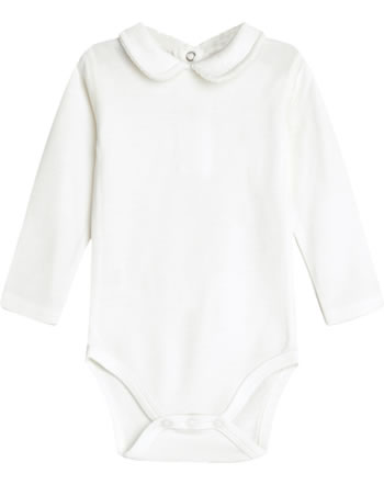 Hust and Claire Body Langarm Wolle/Bambus BEATE off white