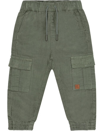 Hust and Claire Cord-Cargohose gefüttert HCTrevor aus 100% Baumwolle - Turtle