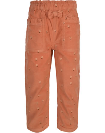 Hust and Claire Lined Corduroy pants TINNA red clay