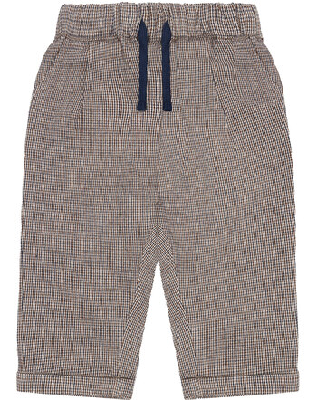 Hust and Claire Hose 'HCJean Harry check' aus 100 % Baumwolle - French Oak