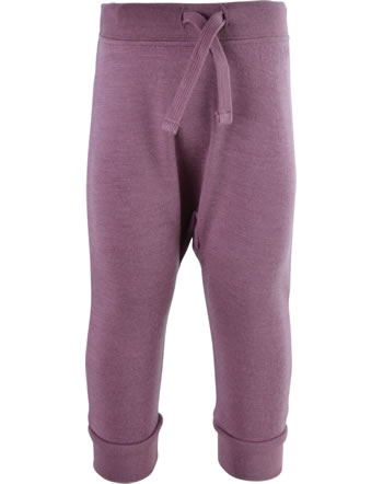 Hust and Claire Sweatpants wool/bamboo GABY purple fig