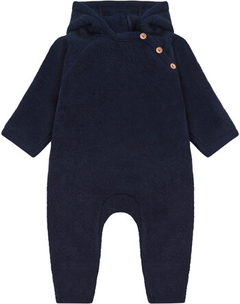 Hust and Claire Kapuzen-Overall aus Merinowolle 'HCMevi' - More Navy