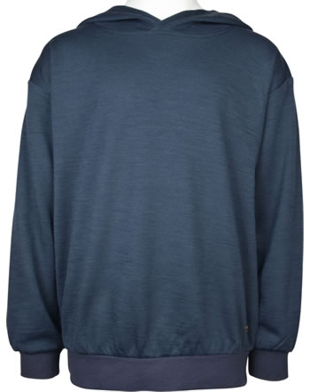 Hust and Claire Sweatshirt capuche laine/bambou SANU midnight