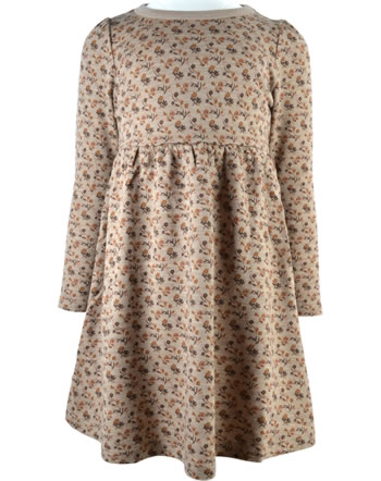 Hust and Claire Dress long sleeve wool/bamboo KANA biscuit melange