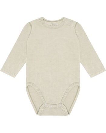 Hust and Claire Langarm-Body aus Bambus-Viskose HCBuller - Greene Stone