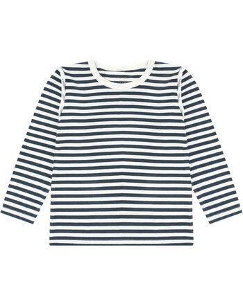 Hust and Claire Langarmshirt aus Bambus-Viskose mit Streifen HCAustin - Blues