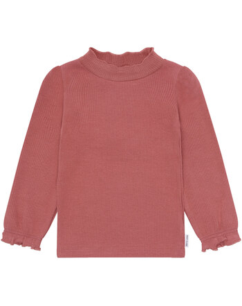 Hust and Claire Langarmshirt aus Modal & Bio-Baumwolle HCAmma Solid - Dry Rose