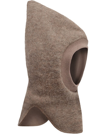 Hust and Claire Mütze/Balaclava aus Merinowolle 'HCFeo' - Deer Melange