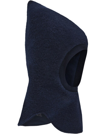 Hust and Claire Mütze/Balaclava aus Merinowolle 'HCFeo' - More Navy