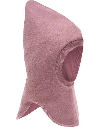 Hust and Claire Mütze/Balaclava aus Merinowolle 'HCFeo' - Pale Mauve