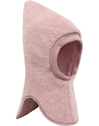 Hust and Claire Schlupfmütze/Balaclava 'HCFeo' aus Wolle mit Baumwollfutter - Heather