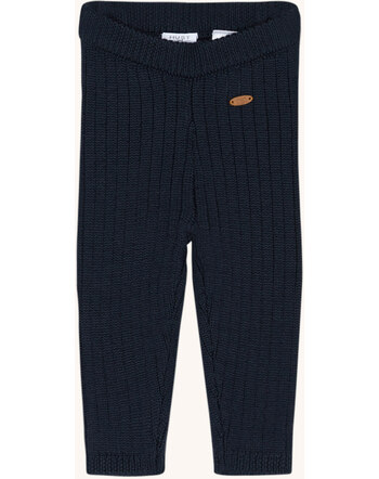 Hust and Claire Strick-Leggings aus Merinowolle LUI-HC - Blue Night