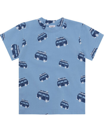 Hust and Claire T-Shirt 'HCAnton Van' mit Allover-Print aus Baumwolle - Glacier 🚐✨