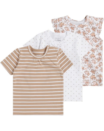 Hust and Claire T-Shirt Kurzarm 3er Set ALINA white