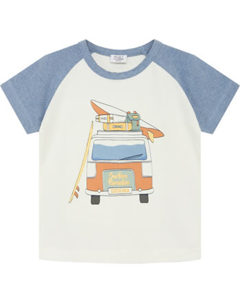 Hust and Claire T-shirt manches courtes ANCHER blue fog melange