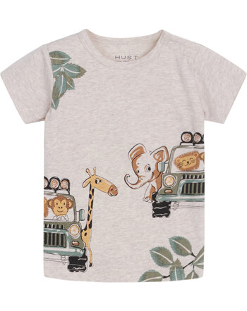 Hust and Claire T-Shirt aus Bio-Baumwolle ANKER - Wheat Melange