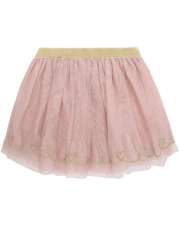 Hust and Claire Tüllrock mit Glitzer-Herzen 'HCNinna Tulle' - Dusty Rose