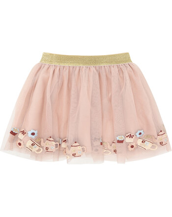 Hust and Claire Tüllrock mit Stickereien HCNinna - Rugby Tan