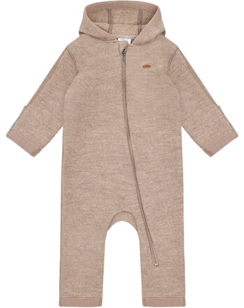 Hust and Claire Walk-Overall aus Merinowolle 'HCMaddy' - Biscuit