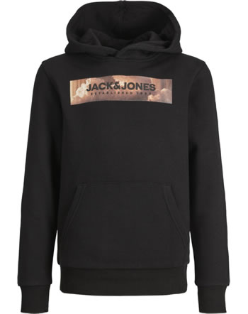 Jack & Jones Junior Sweat Hood JCOANNIV black